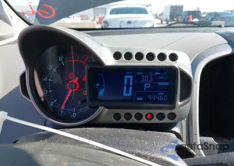 2016 Chevrolet Sonic Lt Auto из США, поврежденный, VIN 1G1JC6SH3G4159706